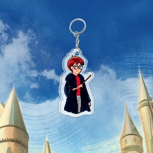 Акриловый брелок «Harry Potter: Harry Pixelated»
