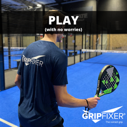 GripFixer Padel Small Left - blue