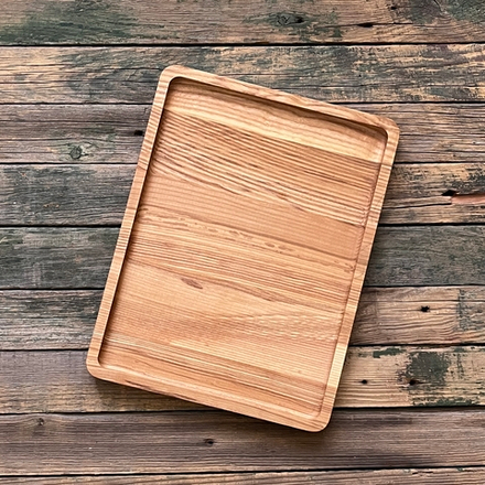 Поднос из дуба, 30*23*1,8 см
