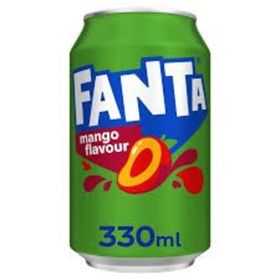 Напиток газированный Фанта Mango, 0.33 л, ж/б банка, Великобритания