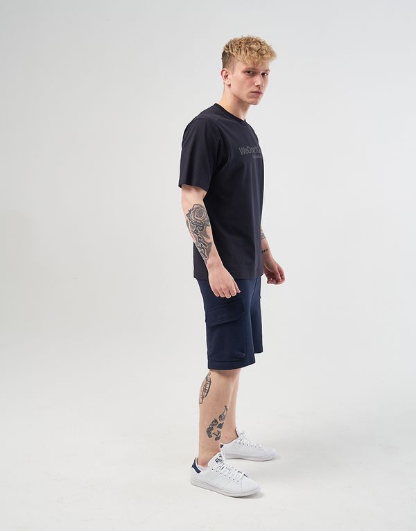 Футболка We Don’t Care Basic Logo Tshirt Black - фото 4