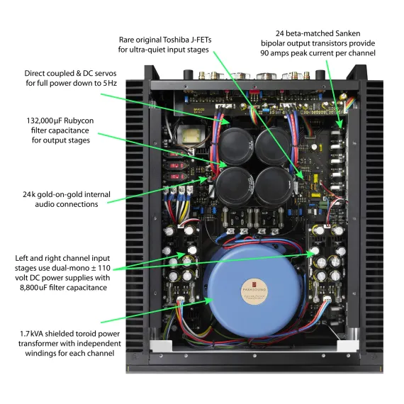 Parasound JC5 Black