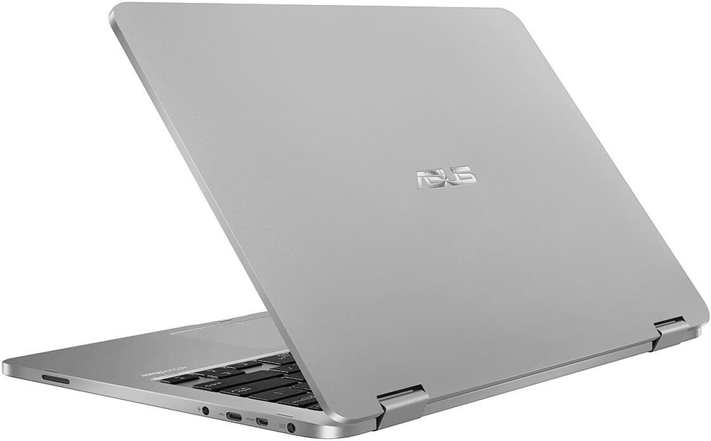 Ноутбук ASUS VivoBook Flip 14 TP401MA-EC323T (90NB0IV1-M08890) Intel Pentium N5030/4096 Mb/14; Full HD 1920x1080/256 Gb SSD/Intel UHD Graphics 605/Windows 10 Home/серый