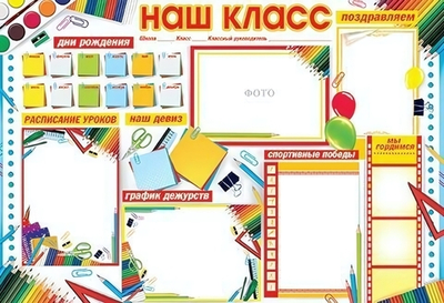 Открытка Наш класс