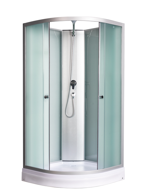 Душевая кабина RIVER NARA LIGHT Б/К 80/15 МТ 80x80x210 10000001669 Универсальная Четверть круга