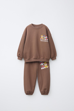 ZARA КОМПЛЕКТ С ПРИНТОМ PAW PATROL™, СВЕТЛО-КОРИЧНЕВЫЙ