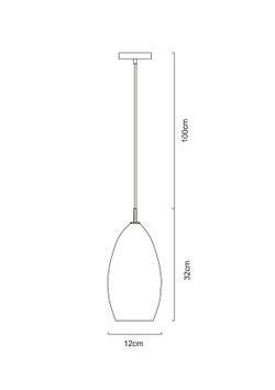 Светильник подвесной Arte Lamp Bicchiere A4282SP-1CC