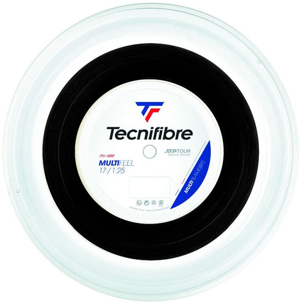 Теннисные струны Tecnifibre Multifeel (200m) - черный