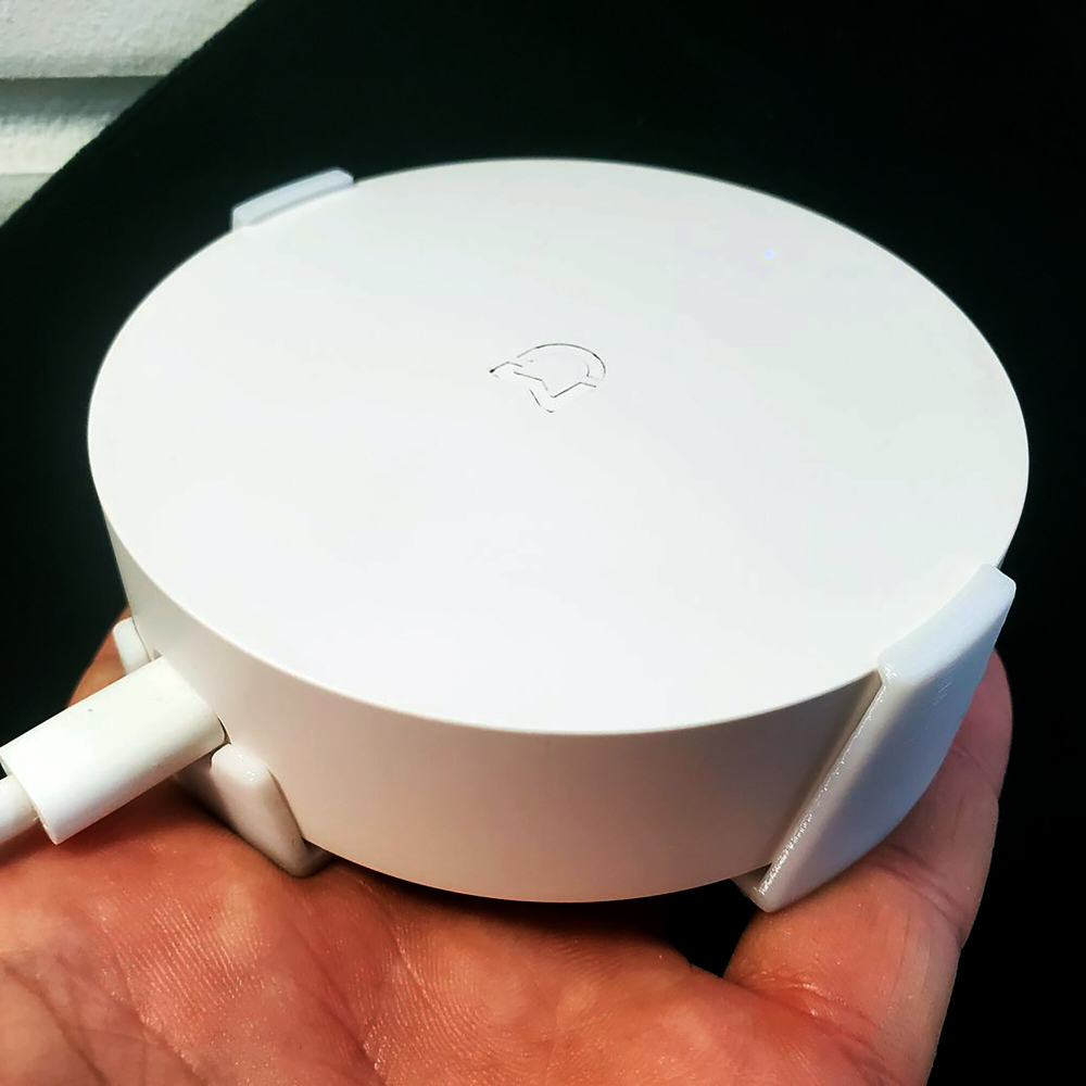 Набор 4 шт. Настенный кронштейн-держатель для Xiaomi Gateway 3, 3D печать