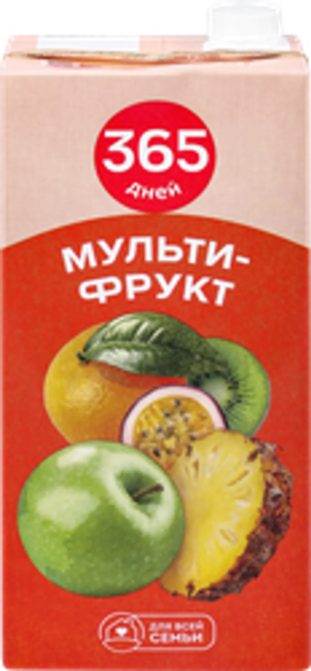 Нектар 365 ДНЕЙ Мультифруктовый т/пак. (Россия) 1.95L