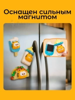 3Д Конструктор Гарфилд Магнит Детская бутылочка
