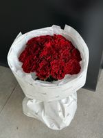 Букет из красной розы ХЕРТС 15 шт