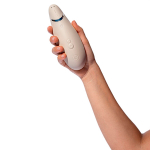 Серый вакуумно-волновой клиторальный стимулятор Womanizer Premium 2 Gray WZ212SG8