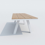 Стол обеденный Ideal Patio МИРРА 220 см белый