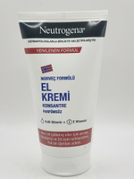 Neutrogena Крем для рук концентрированный для очень сухой кожи, с витамином Е и глицерином, без отдушки, 75 мл (Франция)