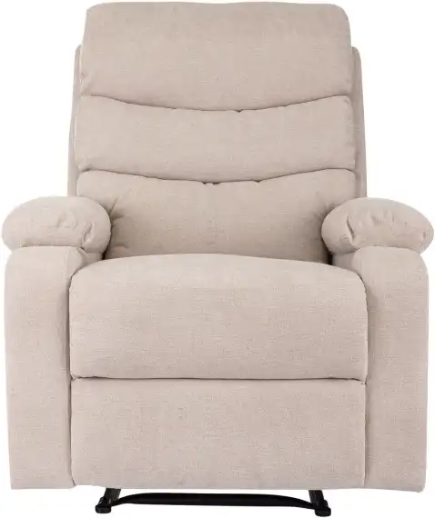 Кресло для дома Бюрократ _Han бежевый металл черный на ножках (_HAN/BEIGE)