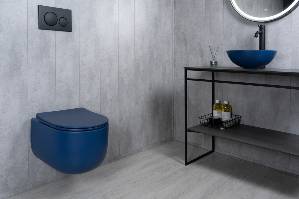 Унитаз подвесной Tornado Gid Tr2133TF-BUM 62301Y синий матовый 49x36x34