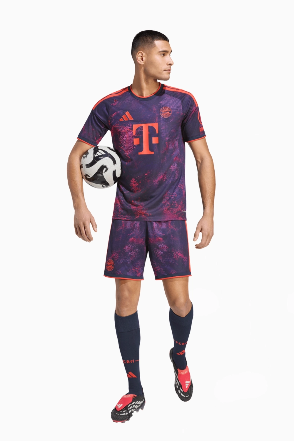 Футболка adidas FC Bayern 26/27 3rd - фиолетовый