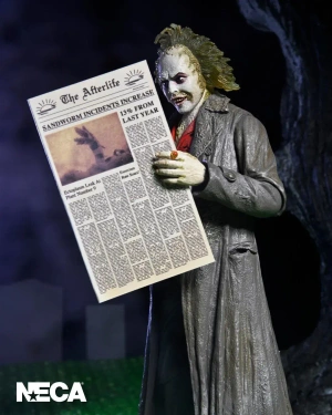 Фигурка NECA Beetlejuice 1988 Ultimate: Beetlejuice (Tour Guide The Bio-Exorcist)