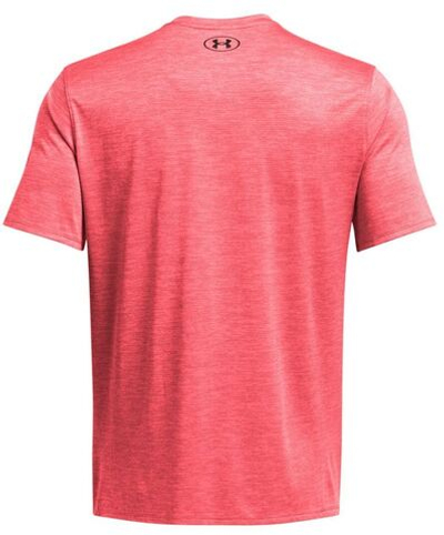 Мужская теннисная футболка Under Armour UA Tech Vent Short Slelve - red solstice/black