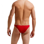 Хлопковые мужские трусы-бразилиана Modern Essentials Brazilian Slip (Размер: L) (Цвет: белый)
