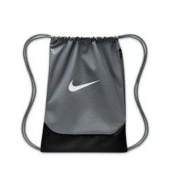 Рюкзак теннисный Nike Brasilia Drawstring Gym Сумка - smoke gray/black/white