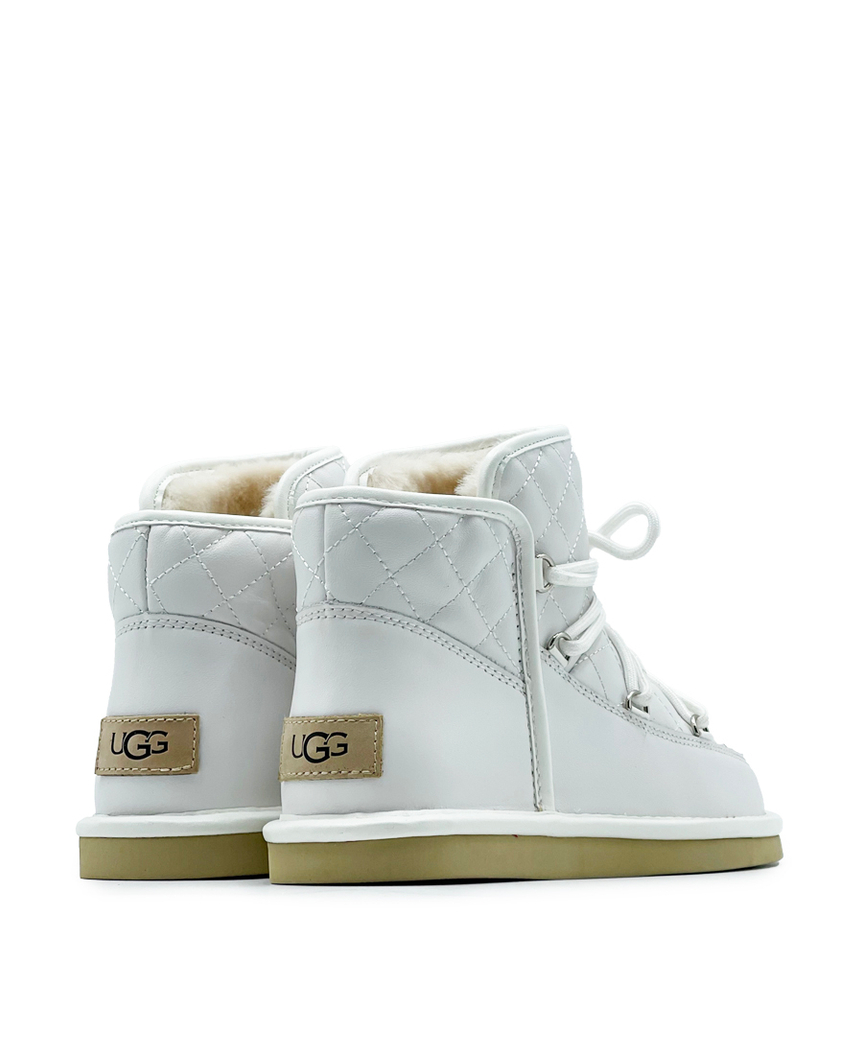 LODGE MINI LEATHER-white