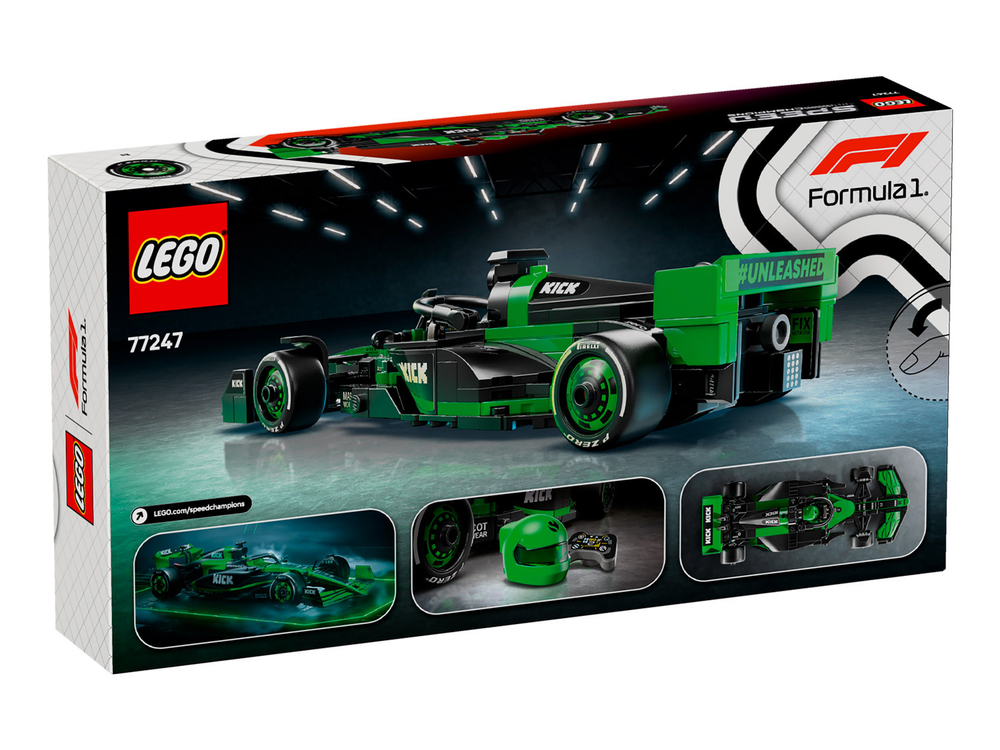 Конструктор Лего Спид Чемпионс гоночный болид | LEGO Speed Champions KICK Sauber F1 Team C44 77247 - 259 деталей (9+)