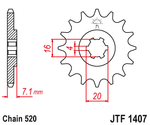 Звезда JTF1407.10