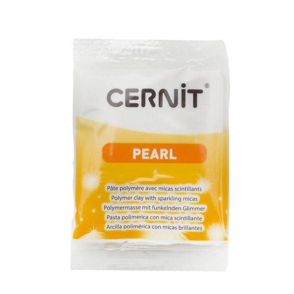 Полимерная глина запекаемая Cernit Pearl 56 гр (085 жемчужно-белый), CE0860056