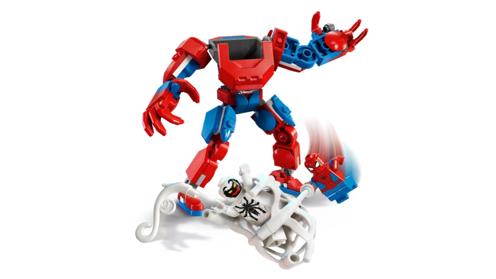 Конструктор LEGO Marvel 76308 Робот-паук против Анти-Венома