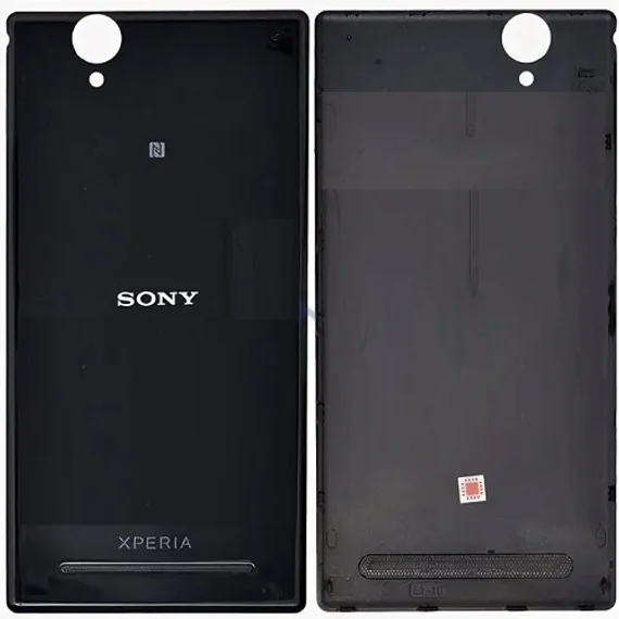 Задняя крышка для Sony Xperia T2 Ultra Dual D5322/D5303 черная