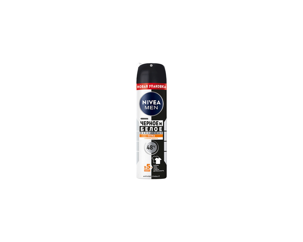 Антиперспирант Nivea невидимая защита мужской 150мл