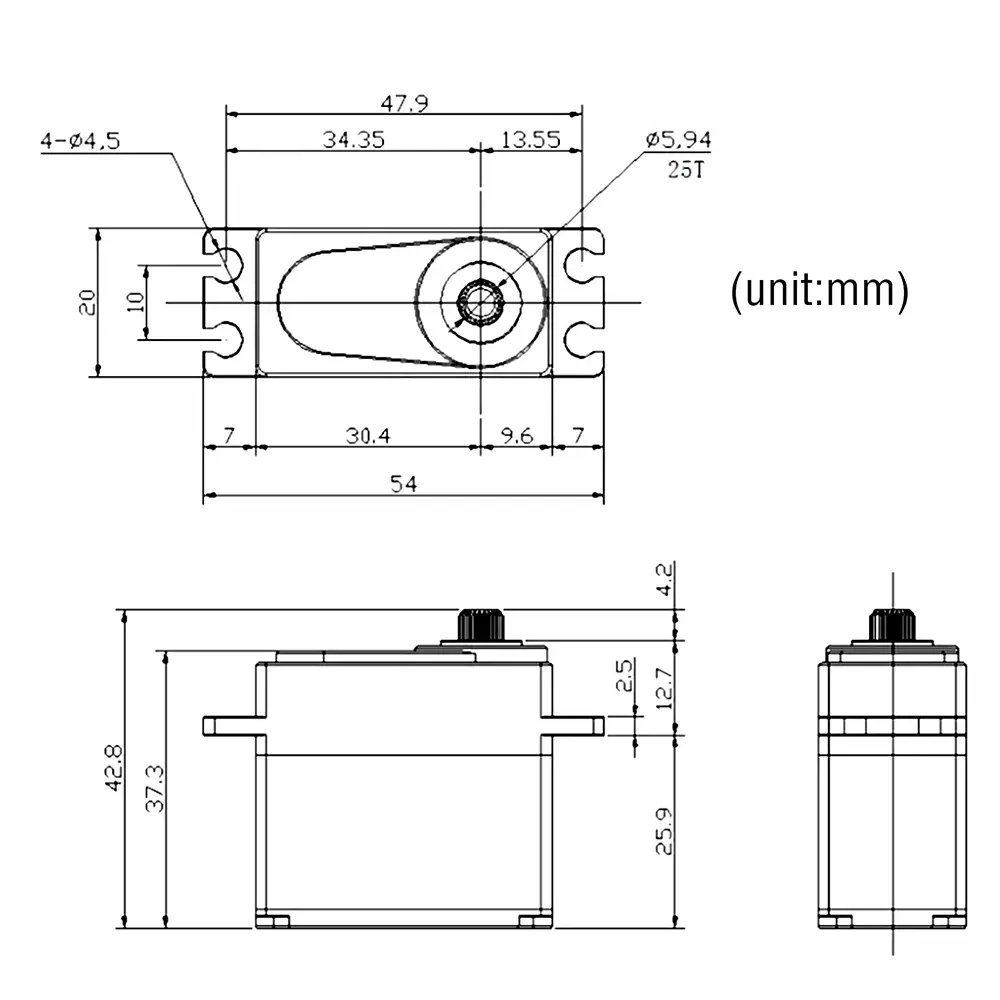 Сервопривод HV30KG-180
