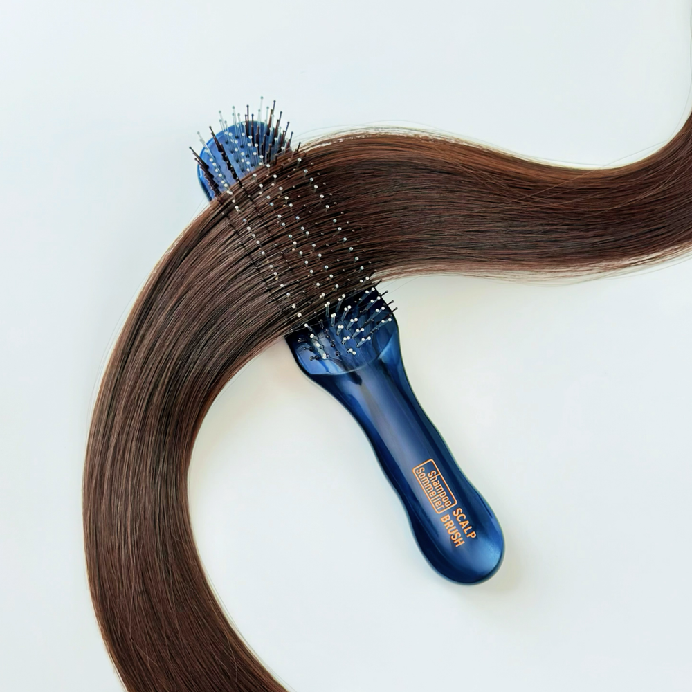 Массажная расческа с терагерцовым покрытием Shampoo Sommelier Scalp Brush