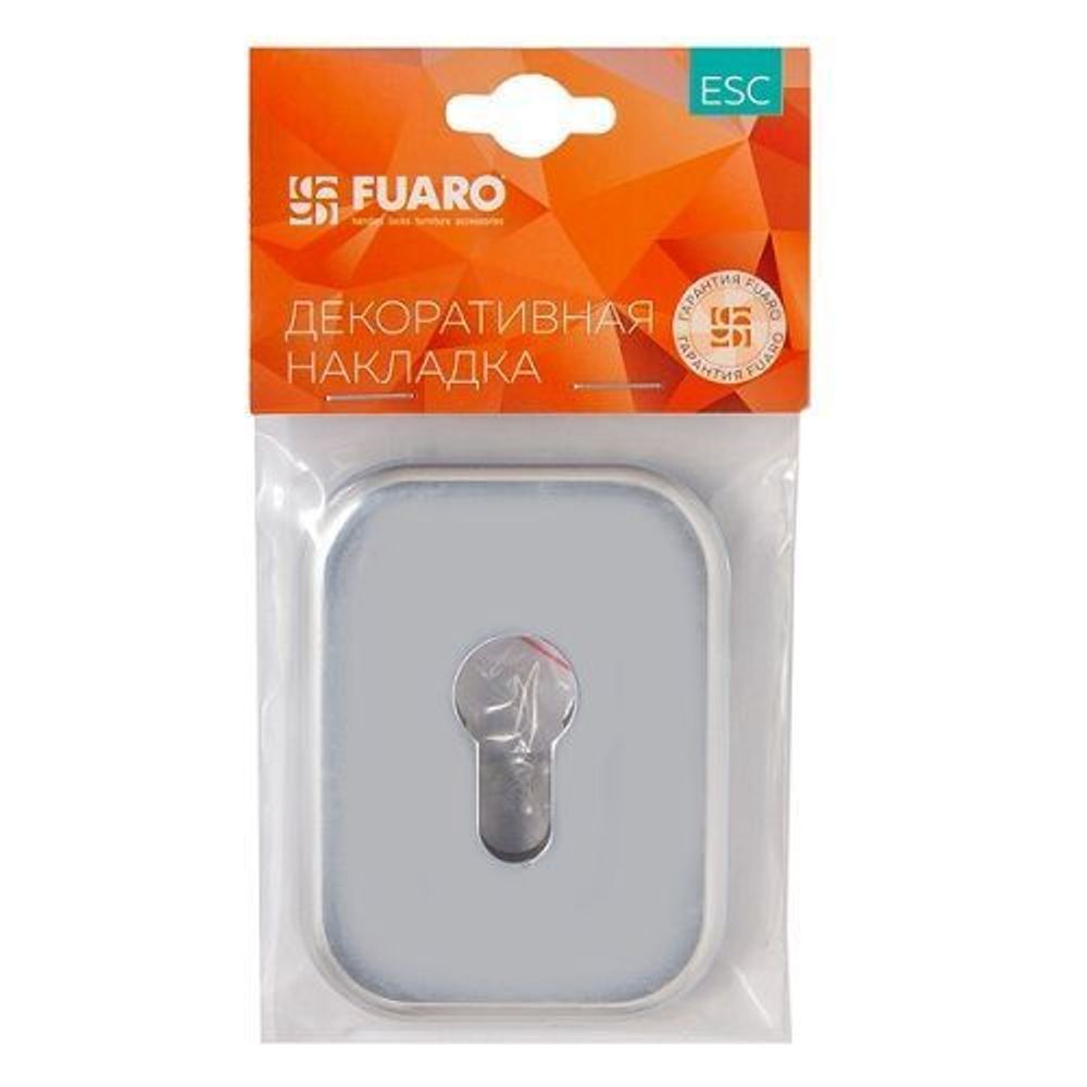 Декоративная накладка FUARO ESC 486-C SQ XL CP хром /39689/ (1 шт)