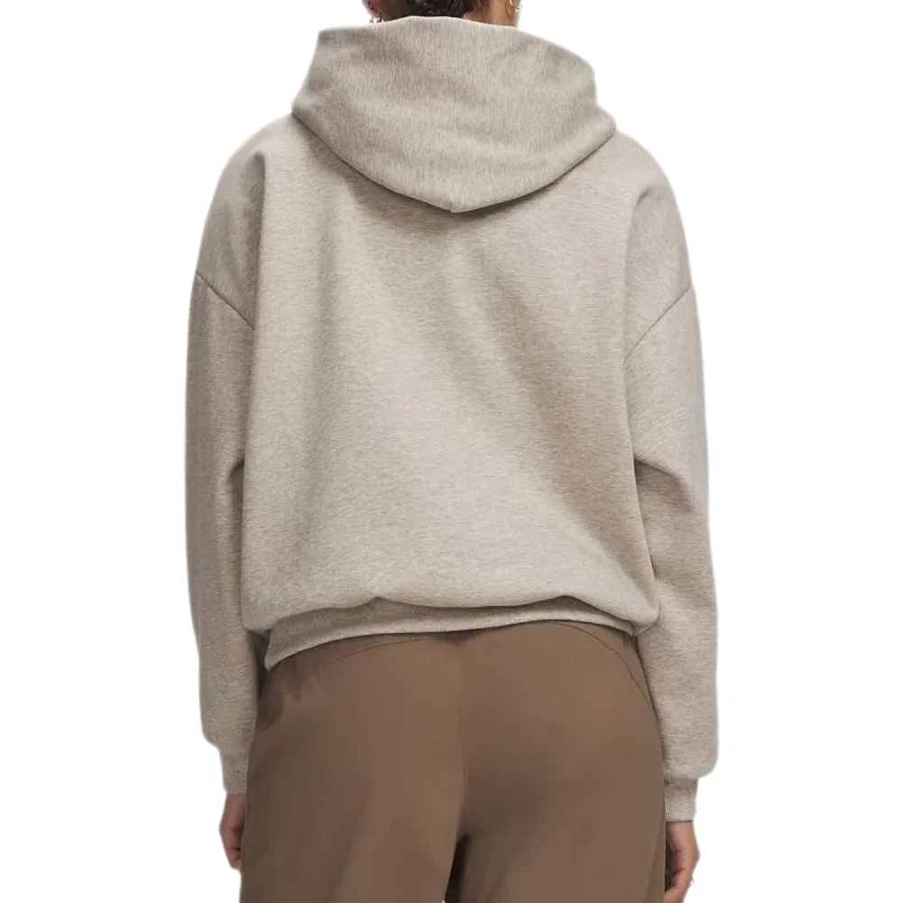 Женская Кофта теннисная Under Armour Icon Fleece - timberwolf taupe/light heather