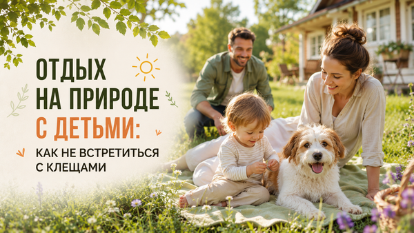 Отдых на природе с детьми: как не встретиться с клещами Отдых на природе с детьми: как не встретиться с клещами