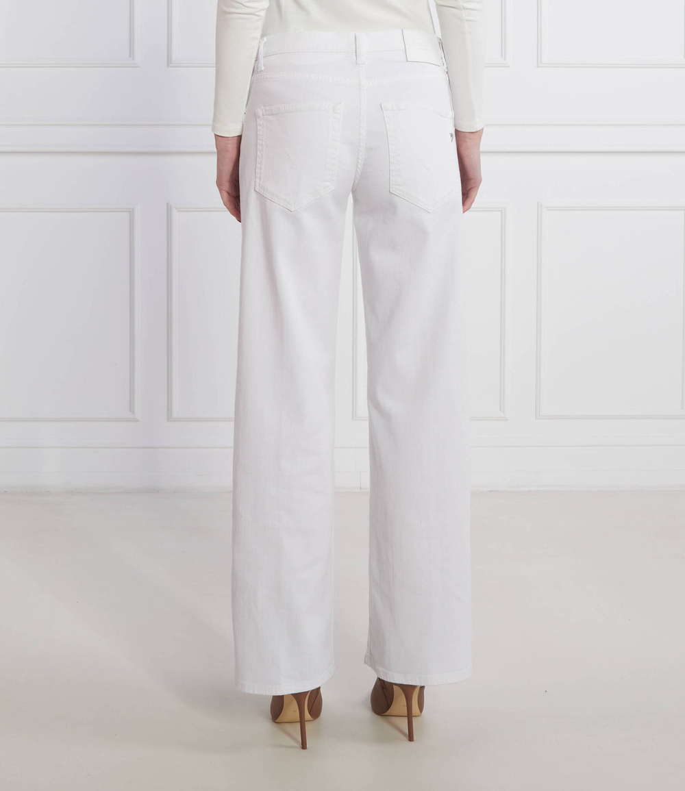 джинсы jacklyn DONDUP - made in Italy - белый(DP427 BS0030D PTD)