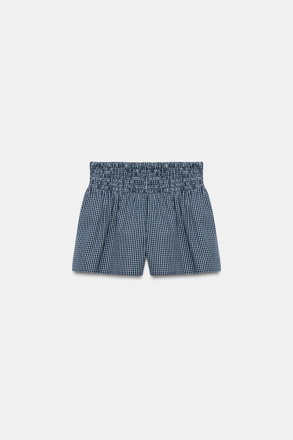 ШОРТЫ В КЛЕТКУ ВИШИ — ZARA