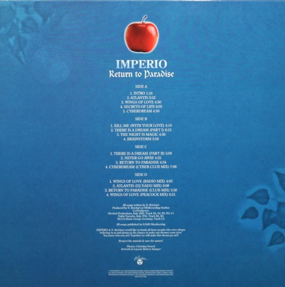 Imperio / Return To Paradise (Coloured Vinyl)(2LP)