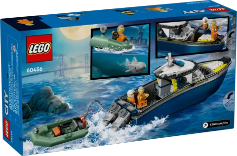 Конструктор LEGO City 60456 Погоня за полицейским катером