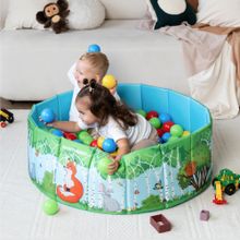 Игрушка Детский сухой бассейн Romana складной ("Индейцы")