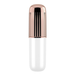 Бело-золотистая перезаряжаемая вибропулька 11см Satisfyer Secret Affair