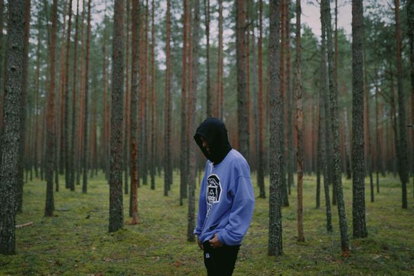 Худи TNDMTND BALLER Фиолетовый - фото 15