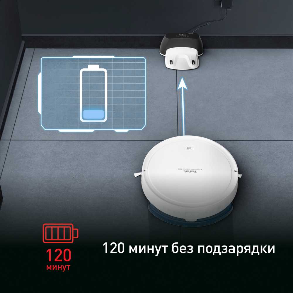 Робот-пылесос Tefal X-plorer Serie 50 RG7387WH