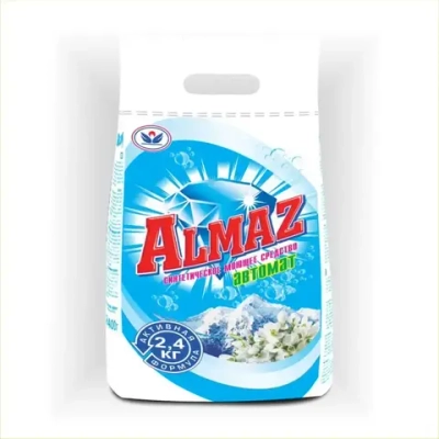 Порошок стиральный ALMAZ Альпийская свежесть Автомат 2,4 кг