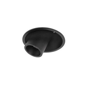 Встраиваемый светильник LED 10W 4000К 10322/A Black чёрный Lens LOFT IT