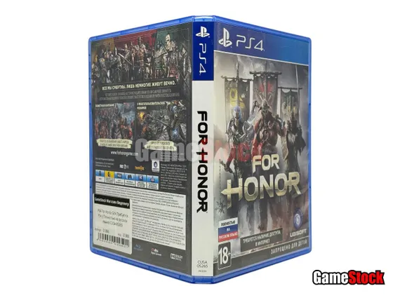 PS4 For Honor (Требуется PS+) (Б/У, Полностью на русском языке, CUSA-05265)