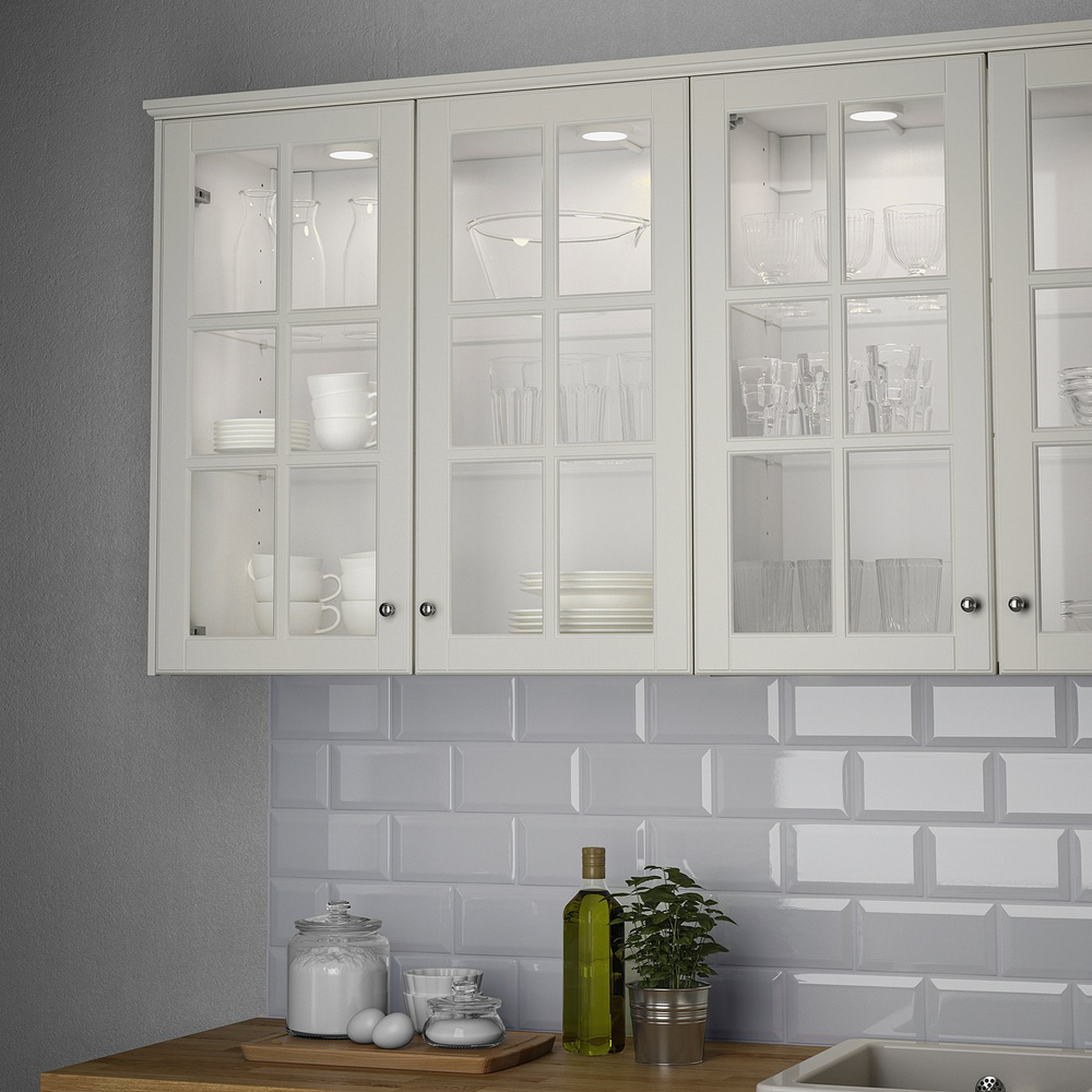 IKEA MITTLED  (ИКЕА МИТТЛЕД)  -  Светильник LED - с регулировкой яркости, белый
